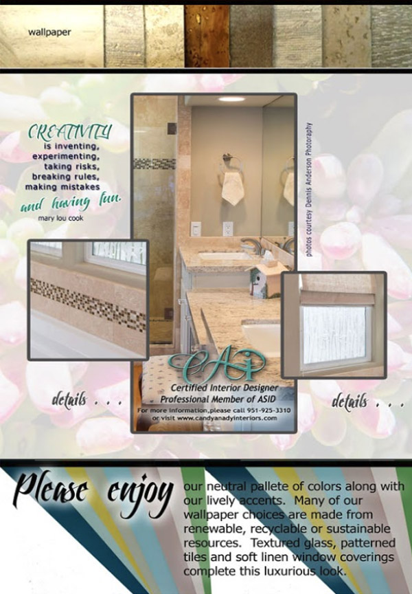 Candy Anady Interiors Spring Newsletter 2018